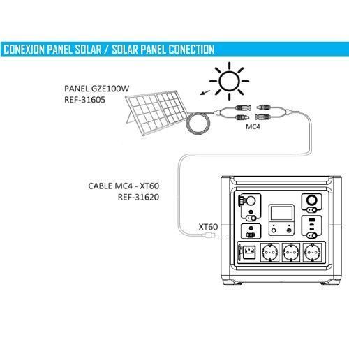 Зарядна станція GENERGY ZERO GZE-0810 835 Вт/год (240000191) 240000191 фото