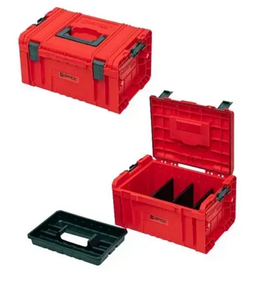 Набір ящиків для інструментів на платформі QBRICK SYSTEM PRO Drawer Workshop Set 4 Red (21", 525x345x885) 11060403201 фото