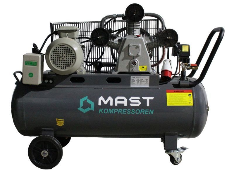Поршневий компресор MAST TA65/100L 400V 12.5BAR TA65/100L 400V 12.5BAR фото