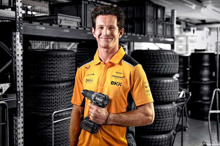 Дриль-шуруповерт McLaren F1 TEAM LIMITED EDITION DeWALT DCD85ME2GT DCD85ME2GT фото