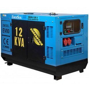 Генератор EnerSol SKDS-12E-3B водяне охолодження SKDS-12E-3B фото