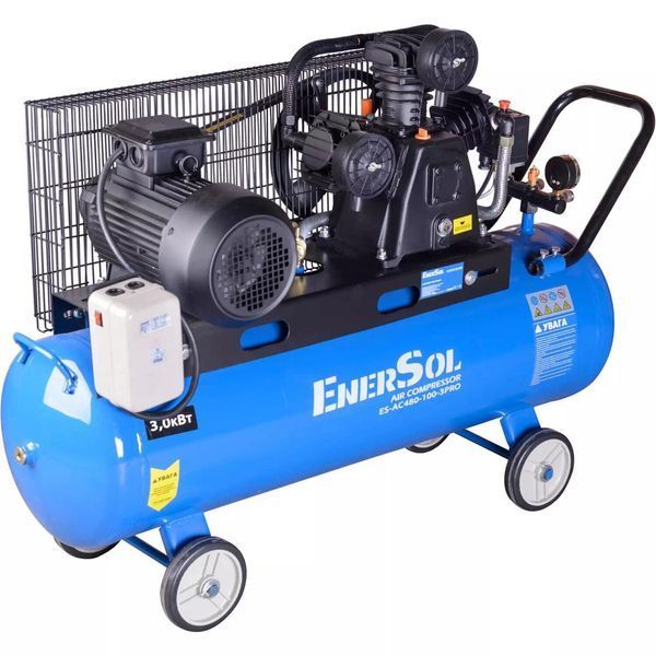 Компреcсор воздушный EnerSol ES-AC480-100-3PRO ES-AC480-100-3PRO фото
