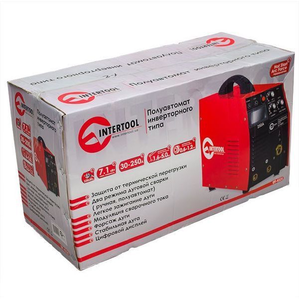 Напівавтомат зварювальний INTERTOOL DT-4325 DT-4325 фото