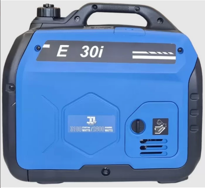 Инверторный бензиновый генератор JJ POWER E30i + масло (3.1 кВт) 147290 фото