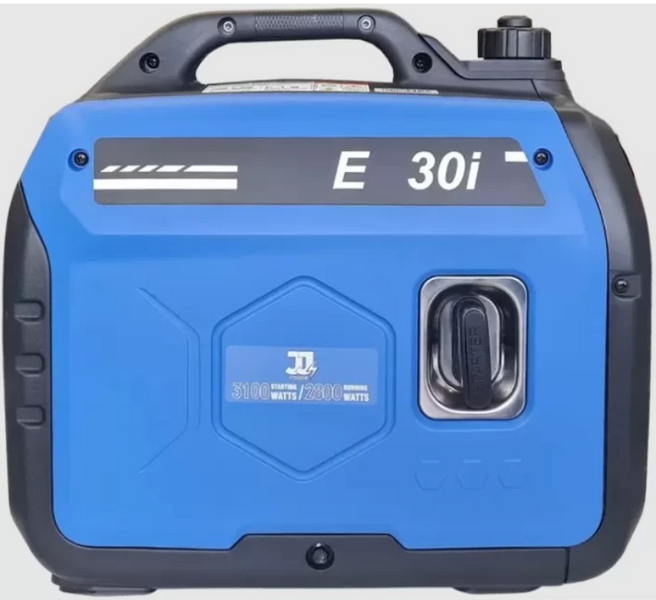 Инверторный бензиновый генератор JJ POWER E30i + масло (3.1 кВт) 147290 фото