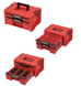 Набор ящиков для инструментов на платформе QBRICK SYSTEM PRO Drawer Workshop Set 6 Red (21", 525x345x885) 11060403401 фото 5