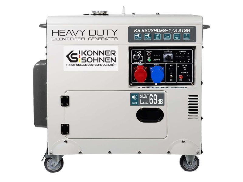 Дизельний генератор Konner&Sohnen KS 9202HDES-1/3 ATSR (EURO II) 000002538 фото
