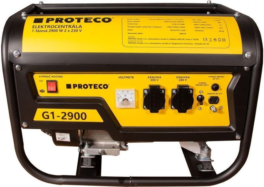 Генератор бензиновый PROTECO 51.08-G1-2900 51.08-G1-2900 фото
