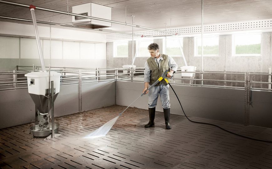 Мойка высокого давления karcher HD 10/21-4 S 1000 л/г 1.286-916.0 фото