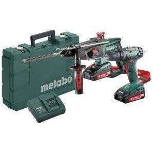 Шуруповерт і акумуляторний перфоратор Metabo Combo Set 2.3.2 18 V *BS18+KHA18 685083000 фото