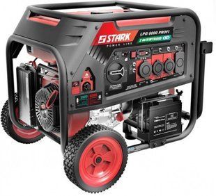 Бензиново-газовий генератор Stark LPG 6000 PROFI 240550070 фото