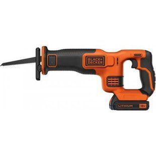 Пила шабельна акумуляторна BLACK+DECKER BDCR18 BDCR18 фото