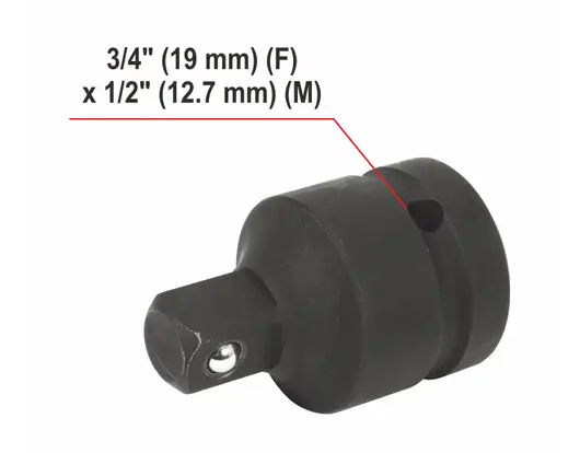 Ударний акумуляторний гайковерт YATO YT-828073 (3/4", 2400 Нм, M18-M36) YT-828073 фото