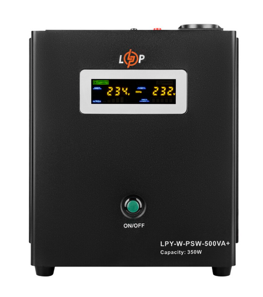 Комплект резервного питания для котла LogicPower ИБП + мультигелевая батарея (UPS W500VA + АКБ MG 900W) 15873 фото