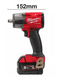 Гайкокрут імпульсний компактний MILWAUKEE M18 FMTIW2F12-502X 4933478450 фото 2