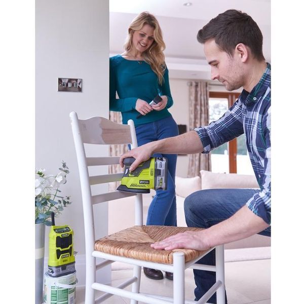 Дельташлифовальная машина Ryobi ONE+ R18PS-0 (без АКБ и ЗУ) 5133002443 фото