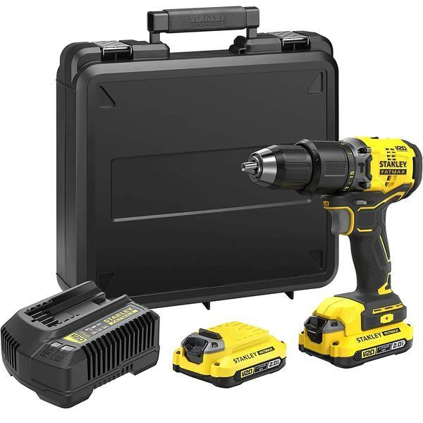 Дрель-шуруповерт ударный аккумуляторный Stanley FatMax SFMCD715D2K SFMCD715D2K фото