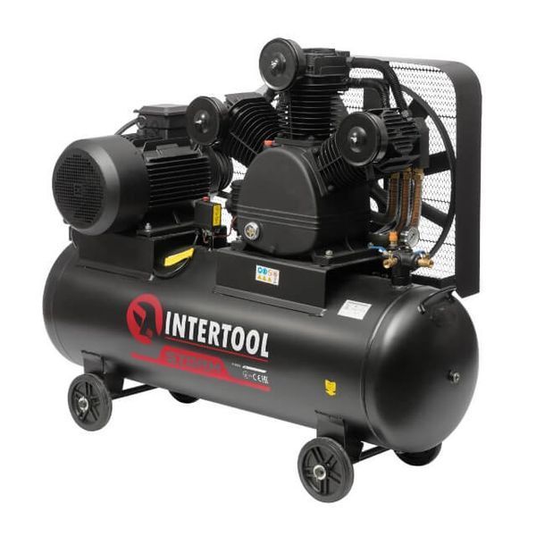 Компресор поршневий 3-циліндровий INTERTOOL PT-0052 PT-0052 фото