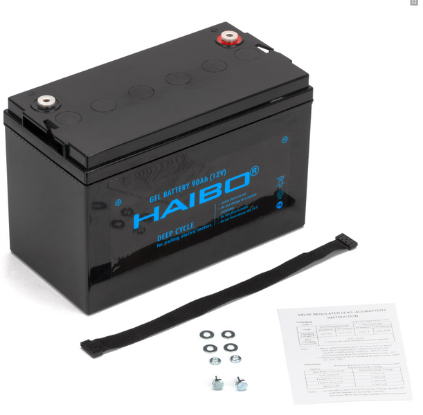 Гелевий акумулятор Haibo 90Ah 12V 24кг (GE12V90Ah H) GE12V90Ah H фото