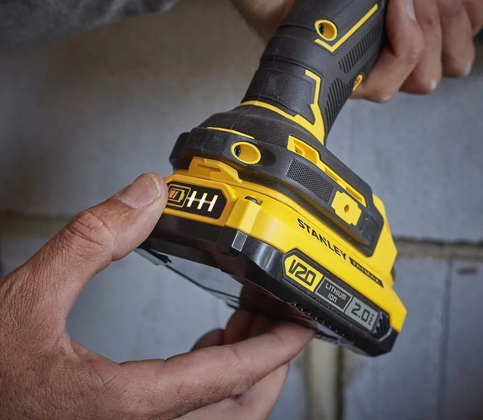 Дрель-шуруповерт ударный аккумуляторный Stanley FatMax SFMCD715D2K SFMCD715D2K фото