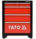 Інструментальний візок YATO 4 ЯЩИКА 660 X 457 X 863 ММ YT-08933 фото 3