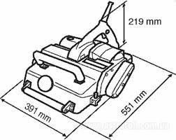 Рубанок мережевий Makita KP 312 S KP312S фото