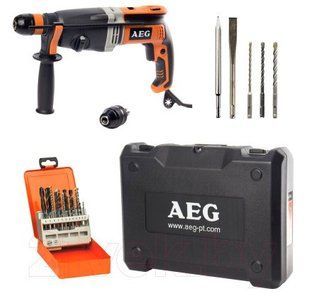 Перфоратор AEG KH 28 Super XEK kit4 SET (SDS+) 4935464151 фото
