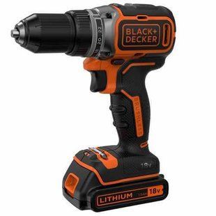Акумуляторний безщітковий дриль-шуруповерт BLACK+DECKER BL186KB BL186KB фото