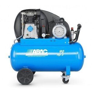 Компрессор ABAC PRO A39B 90CM3 ременной двухцилиндровый 4116024523 фото