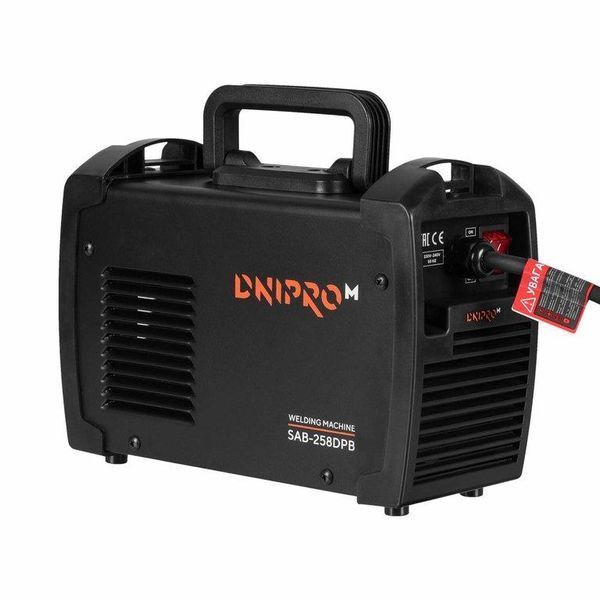 Сварочный аппарат IGBT Dnipro-M SAB-258DP + Кейс + Набор магнитных угольников 81400000-2 фото