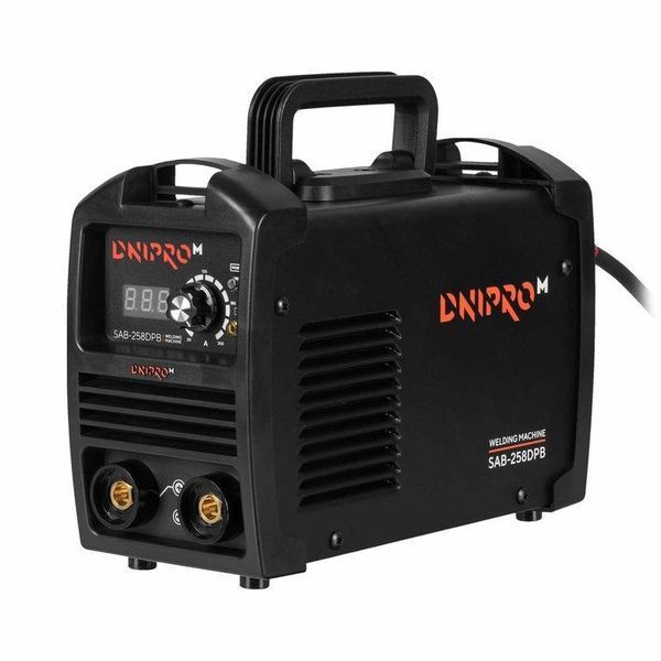 Сварочный аппарат IGBT Dnipro-M SAB-258DP + Кейс + Набор магнитных угольников 81400000-2 фото