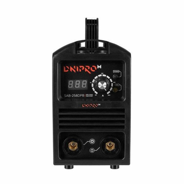 Сварочный аппарат IGBT Dnipro-M SAB-258DP + Кейс + Набор магнитных угольников 81400000-2 фото
