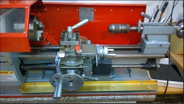 Міні токарний верстат по металу Holzmann ED400FD 230V ED400FD_230V фото