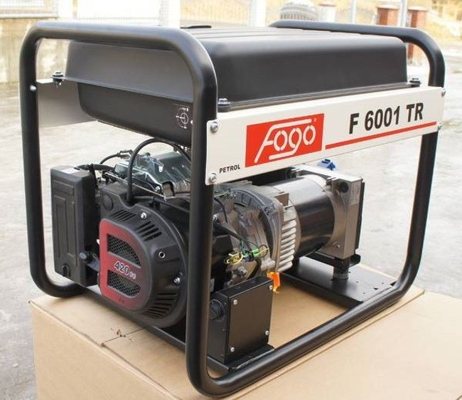 Генератор бензиновий FOGO F6001TR (1ф, 6 кВт) F6001TR фото
