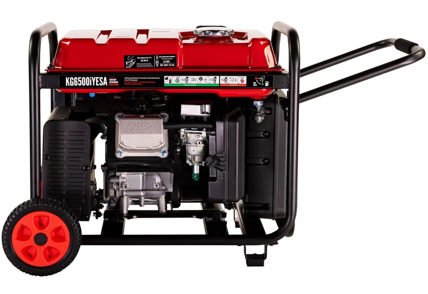 Інверторний бензиновий генератор КВІТКА PRO KG6500iYESA (+ олива, 6.5 кВт, є вихід під ATS) (110-7054) 110-7054 фото