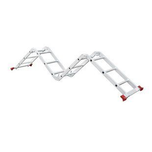 Лестница алюминиевая мультифункциональная трансформер INTERTOOL LT-0030 LT-0030 фото