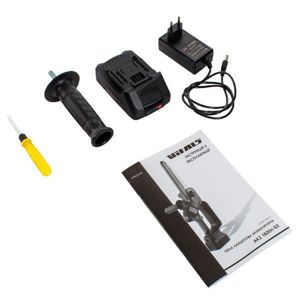 Пила цепная аккумуляторная Vitals AKZ 1820n Kit 213190 фото
