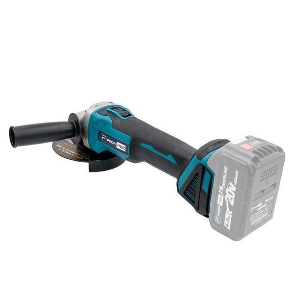 Акумуляторна болгарка (КШМ) PROFI-TEC DGA20BL POWERLine (без акумулятора та ЗП) 005940 фото