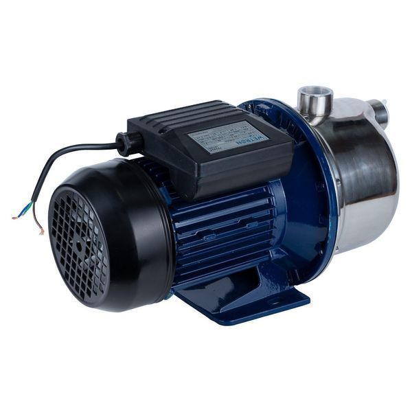 Насос центробежный самовсасывающий 1.1кВт Hmax 50м Qmax 60л/мин нерж WETRON JETS80 (775054) 775054 фото