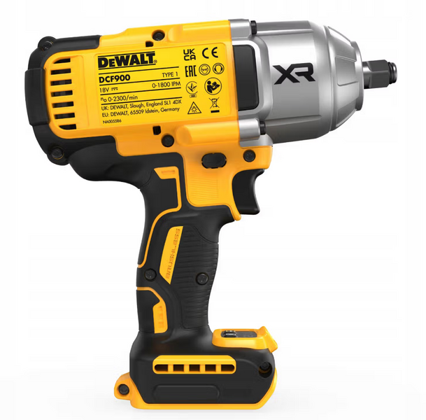Гайковерт ударный аккумуляторный бесщёточный DeWALT DCF900NT DCF900NT фото