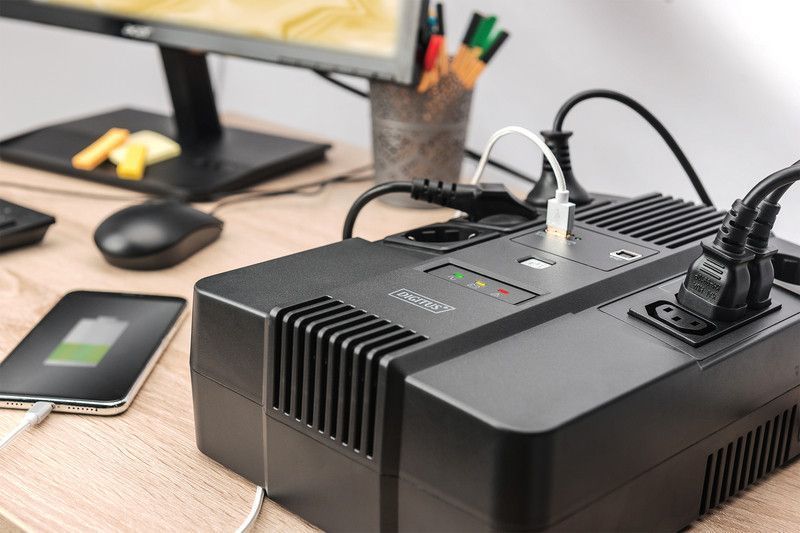 Джерело безперебійного живлення Digitus DN-170111 (All-in-One, 800VA/480W) N-170111 фото