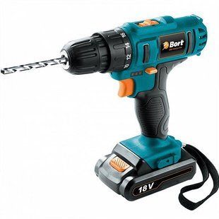 Аккумуляторный шуруповерт Bort BAB-18Ux2Li-FDK 98296839 фото
