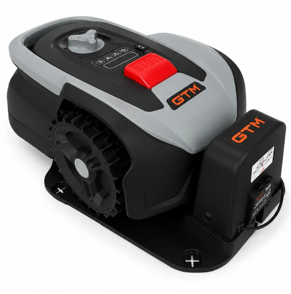 Газонокосарка-робот GTM RLM500/16W (500 кв.м із зарядною станцією та комплектом для встановлення) 84172 фото