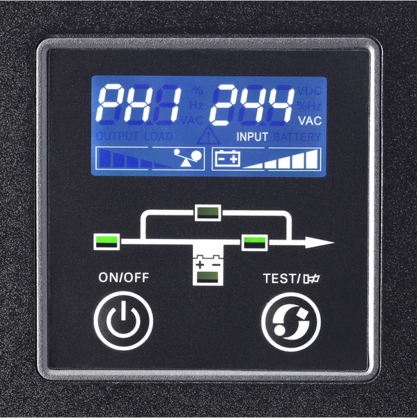 Источник бесперебойного питания Eaton 9E10KI (10000VA/8000W, LCD, USB, RS232, Terminal in&out) 9E10KI фото