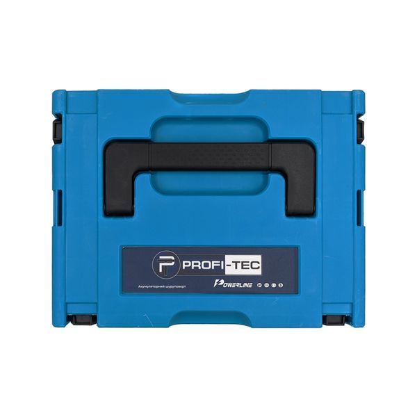 Аккумуляторный шуруповерт PROFI-TEC DHP485BL POWERLine (2 х 5.0 Ач, зарядное устройство) 005131 фото