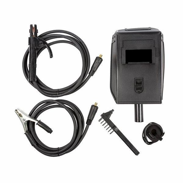 Сварочный аппарат IGBT Dnipro-M SAB-258N + Кейс + Набор магнитных угольников 80625010-13 фото