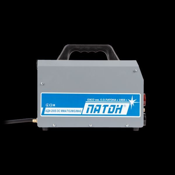 Аргонодуговий зварювальний інвертор PATON standart tig-200 DC TIG/MMA цифровий без пальника 20324735-1 фото