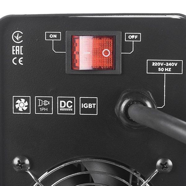 Сварочный аппарат IGBT Dnipro-M SAB-258N + Кейс + Набор магнитных угольников 80625010-13 фото