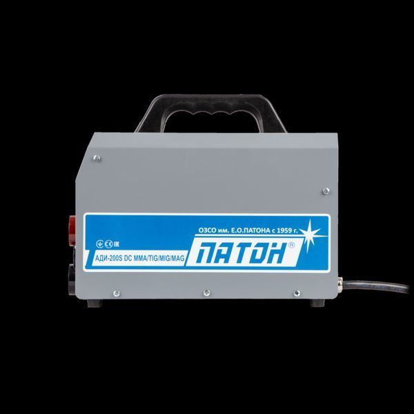 Аргонодуговий зварювальний інвертор PATON standart tig-200 DC TIG/MMA цифровий без пальника 20324735-1 фото