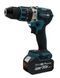 Аккумуляторный шуруповерт PROFI-TEC DHP485BL POWERLine (2 х 5.0 Ач, зарядное устройство) 005131 фото 1